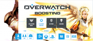 Overwatch boosting service